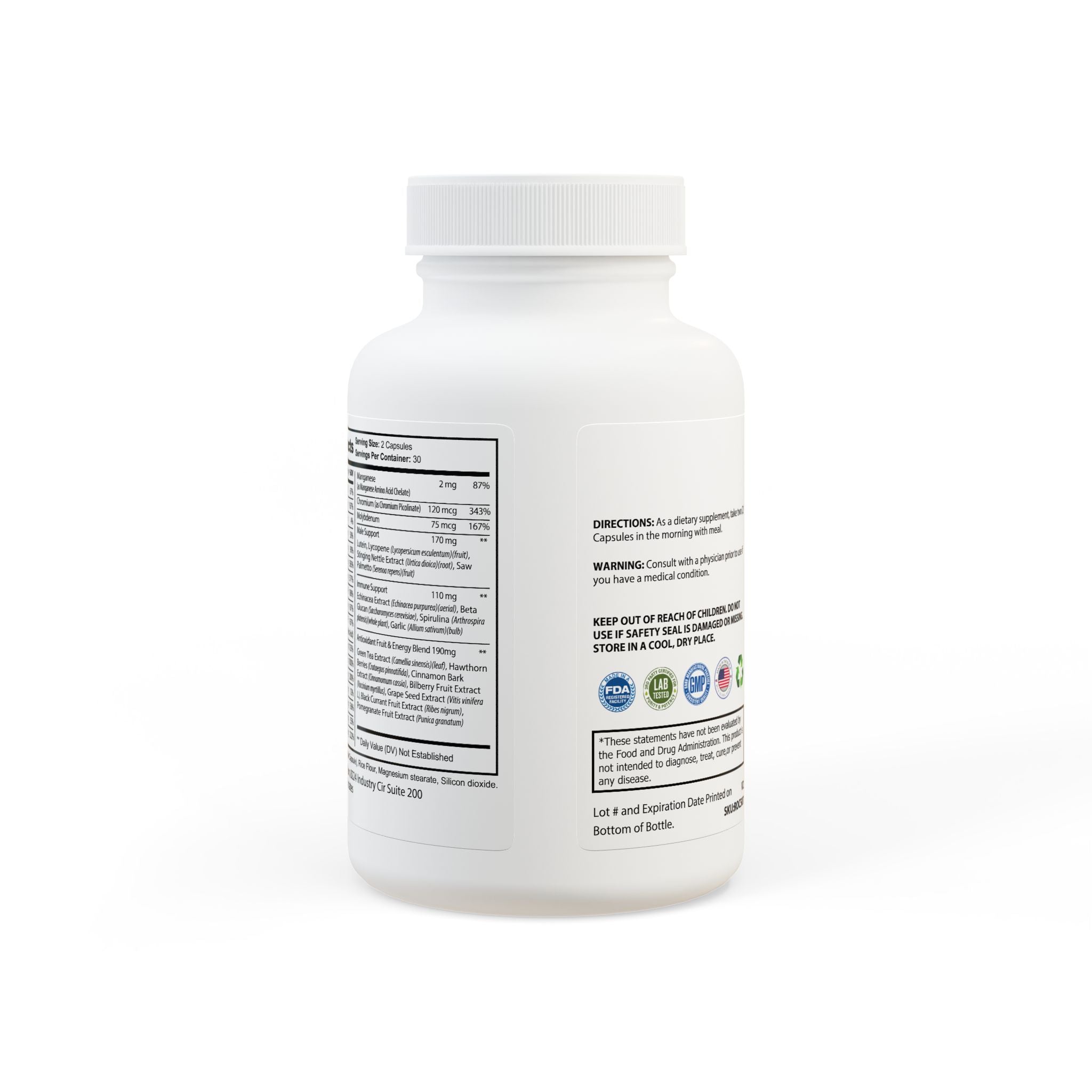 Mile Marker Multi. Multivitamin for Men (60 Capsules)
