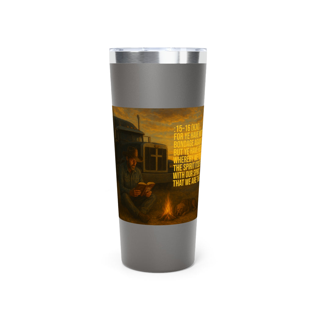 The Hill Hauler 22oz Copper Vacuum Insulated Tumbler