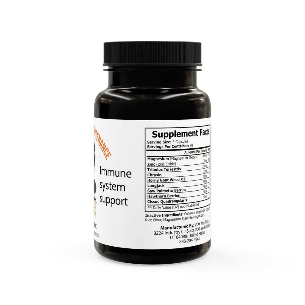Preventative Maintenance. Magnesium Zinc (90 Capsules)