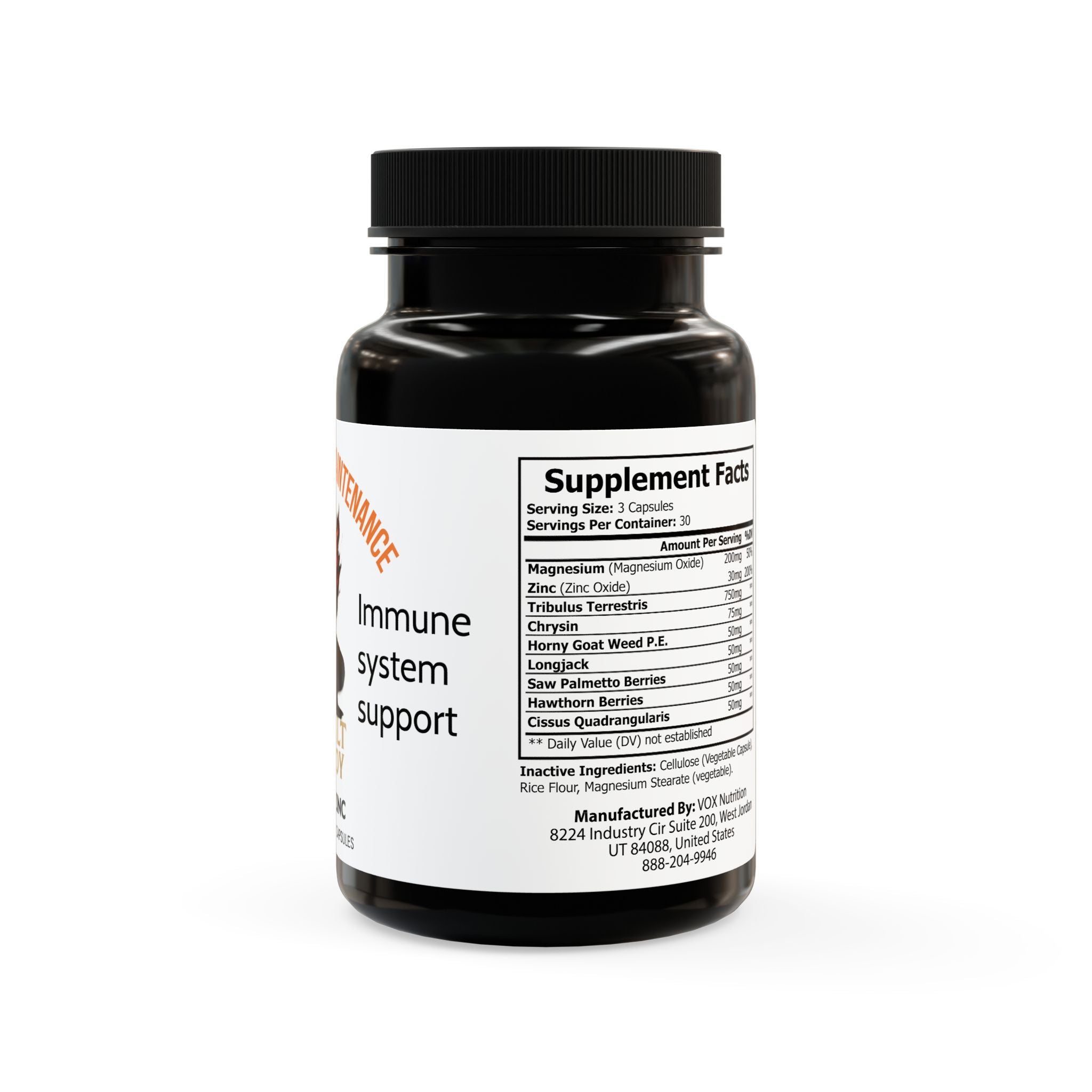 Preventative Maintenance. Magnesium Zinc (90 Capsules)
