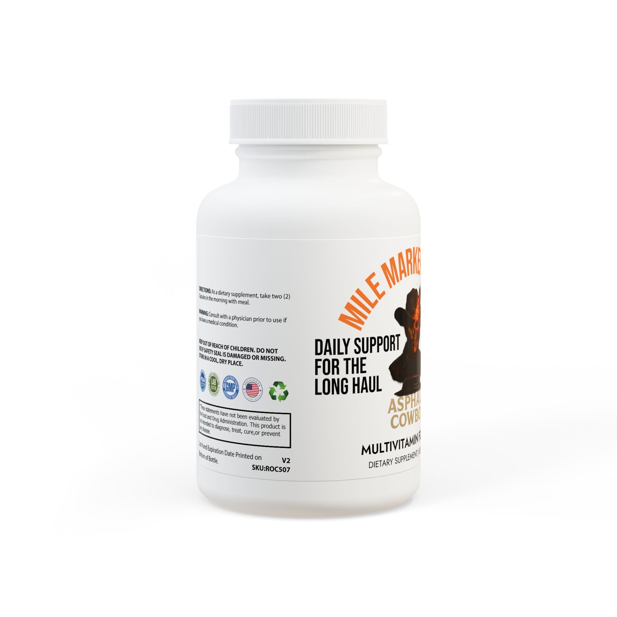 Mile Marker Multi. Multivitamin for Men (60 Capsules)