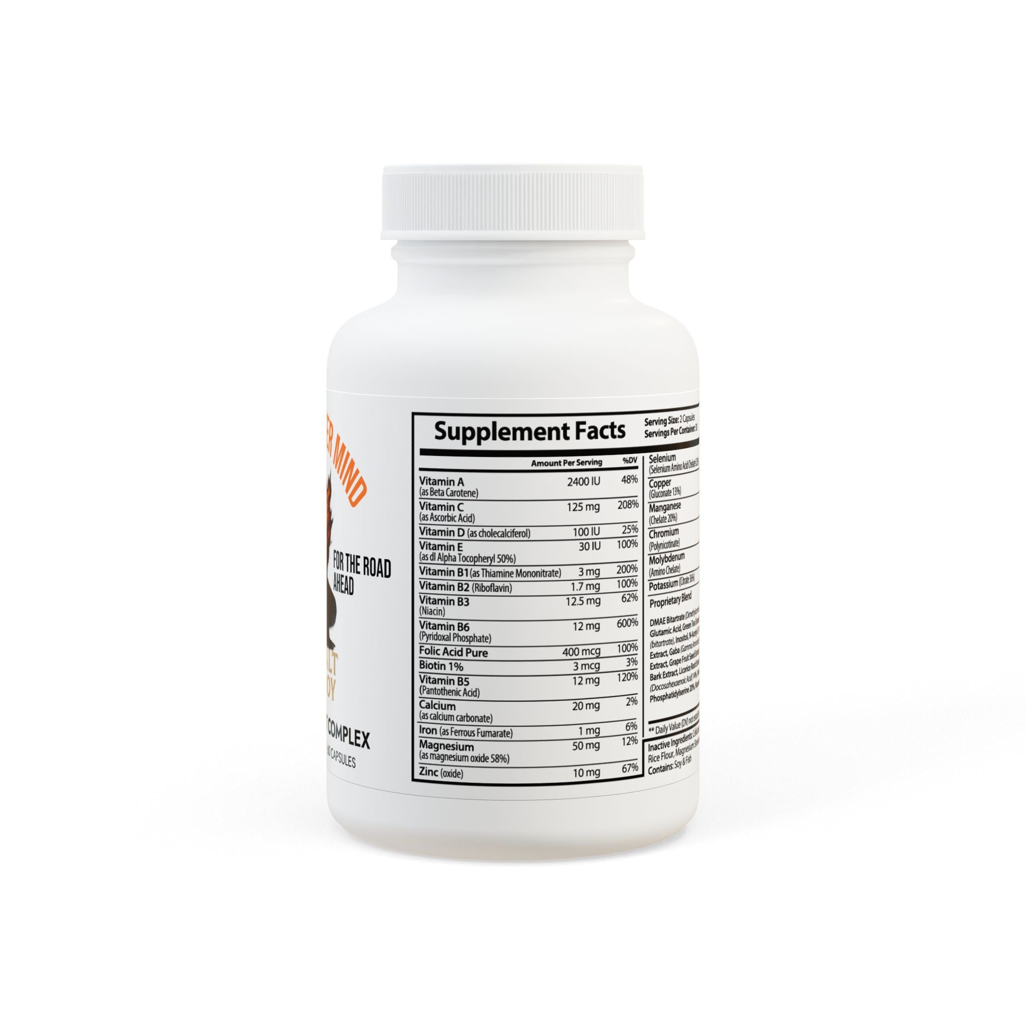 Mile Marker Mind. Brain Support Complex (60 Capsules)