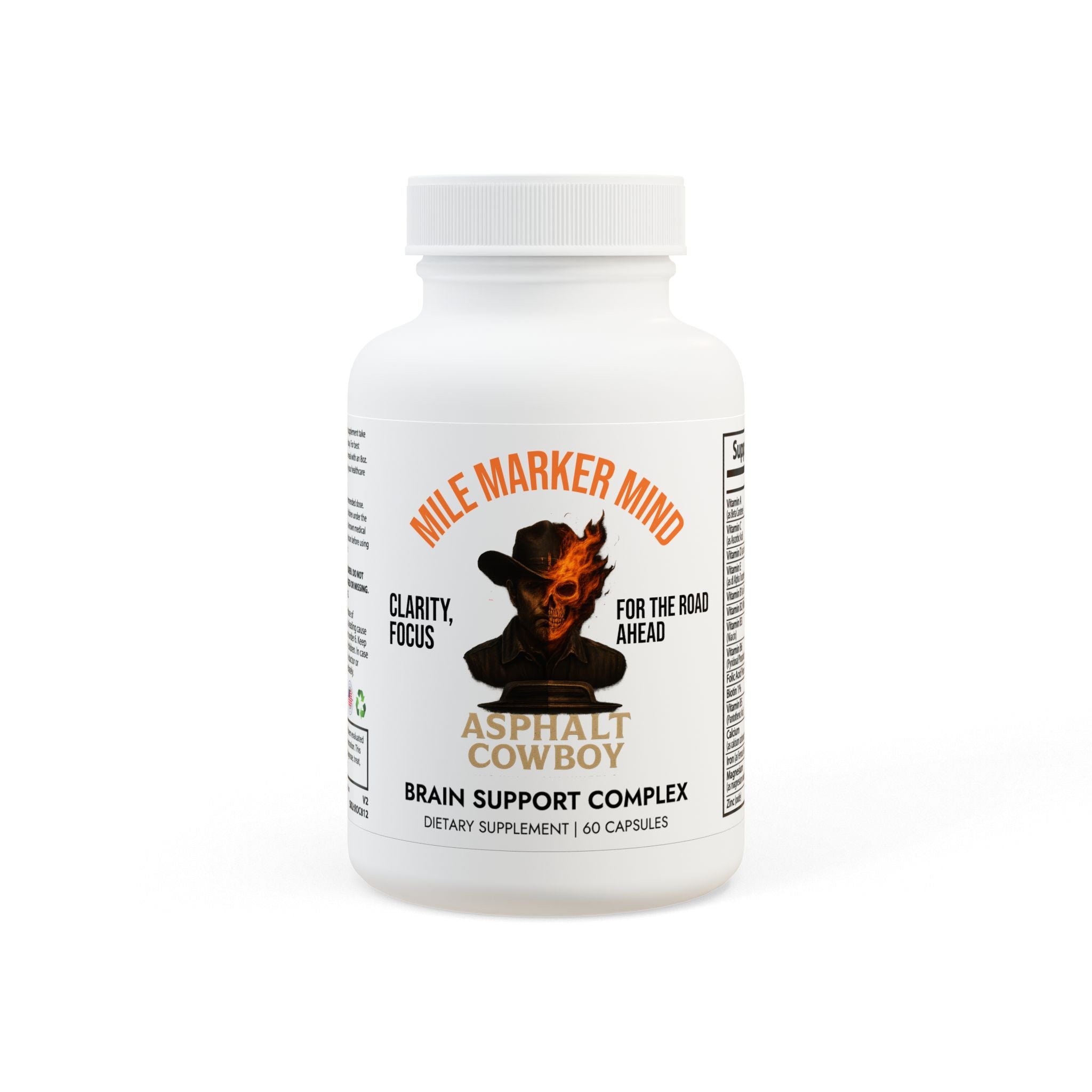 Mile Marker Mind. Brain Support Complex (60 Capsules)