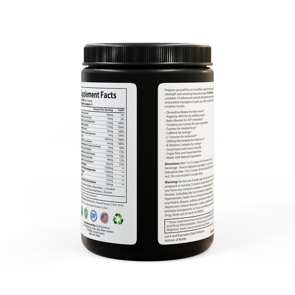 Accelerate Pre-Workout Powder — Watermelon (300g)