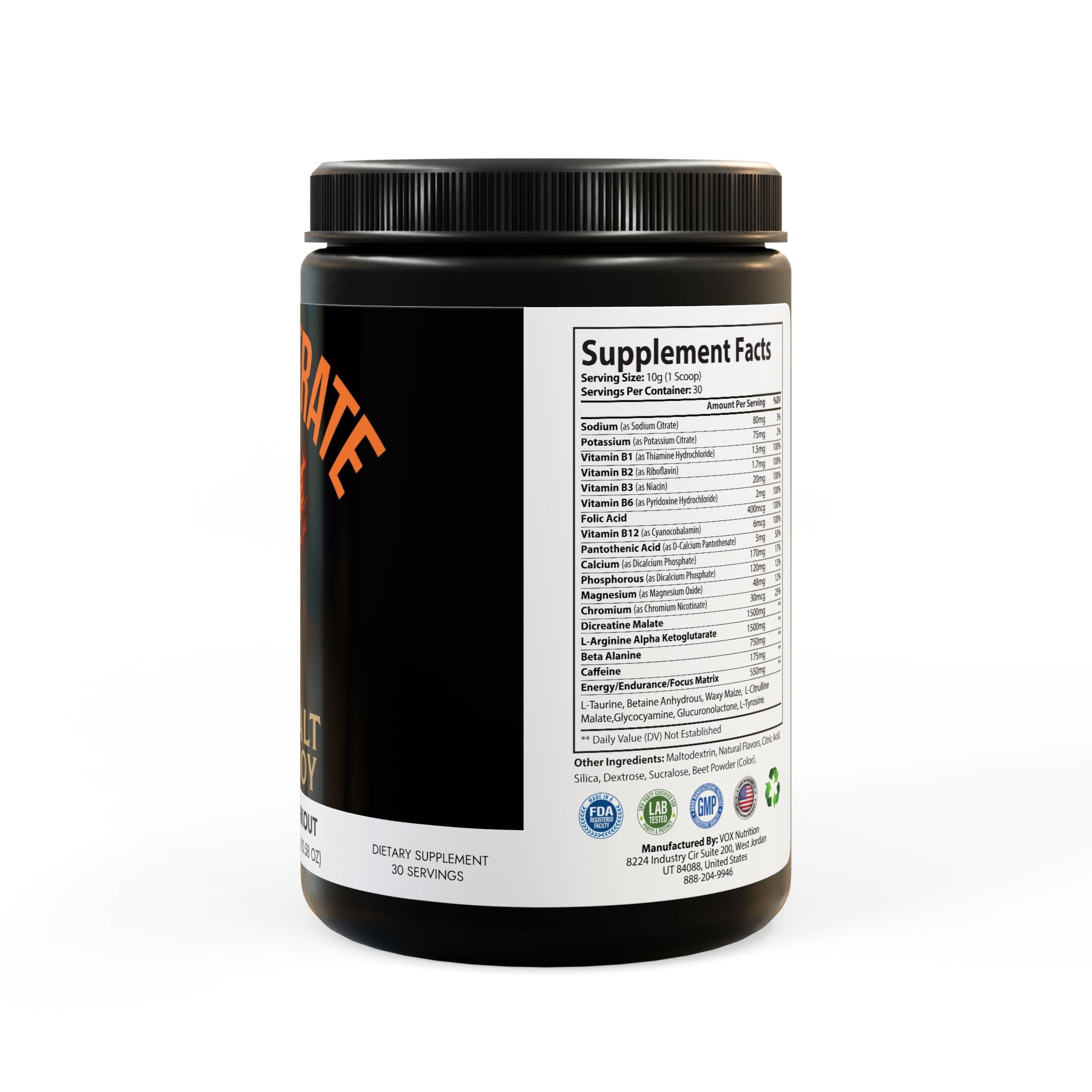 Accelerate Pre-Workout Powder — Watermelon (300g)