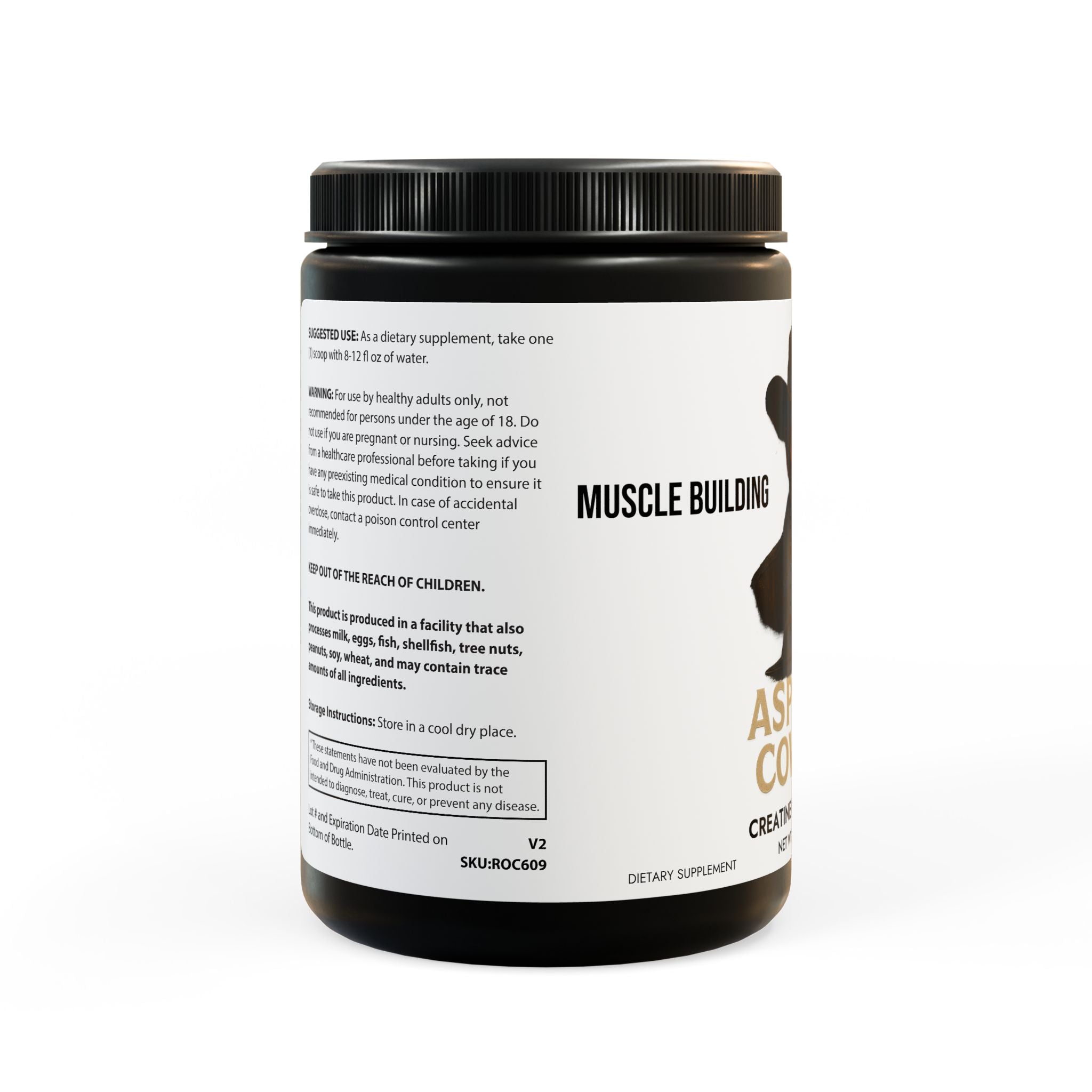 Creatine Monohydrate Supplement (300g, 10.58oz)