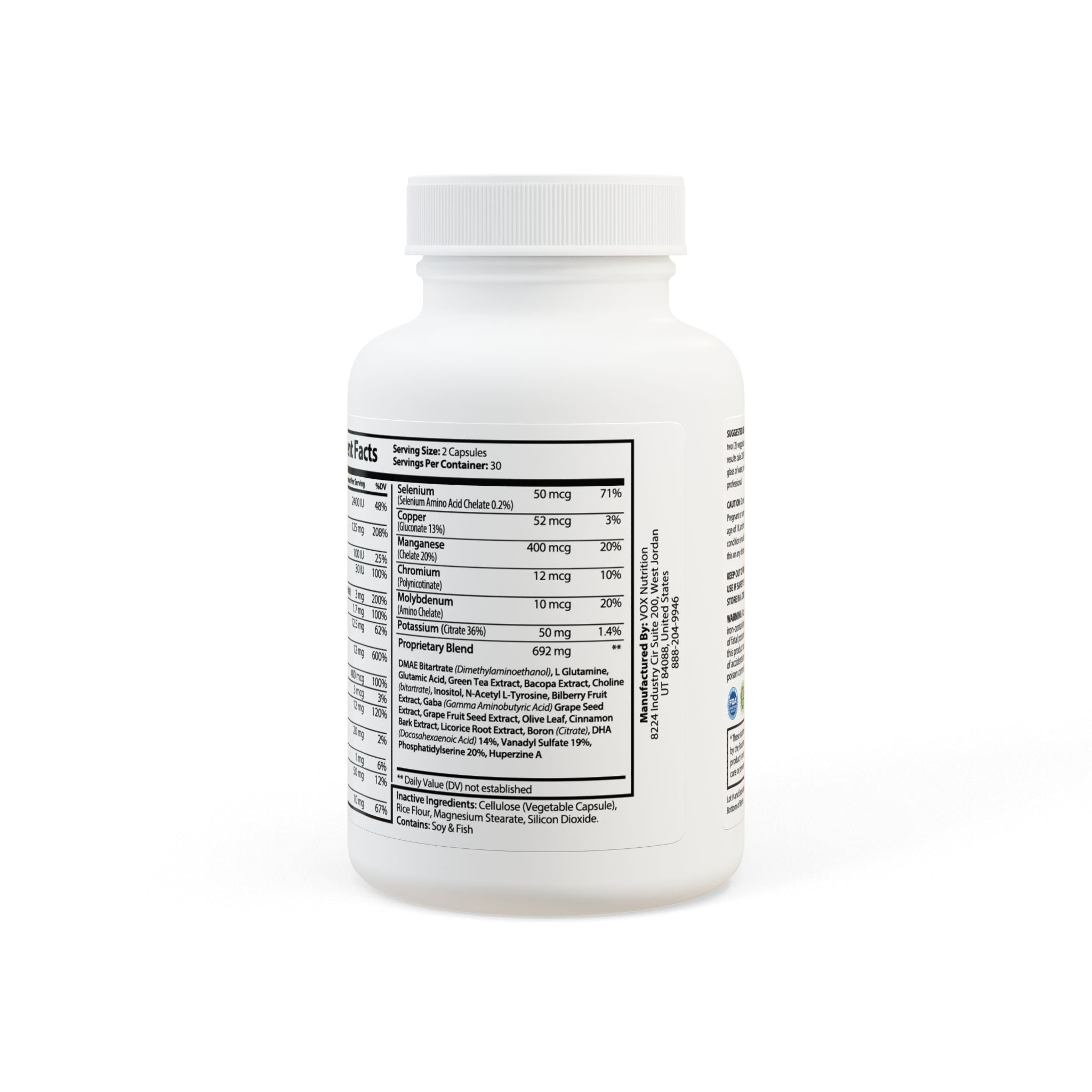 Mile Marker Mind. Brain Support Complex (60 Capsules)