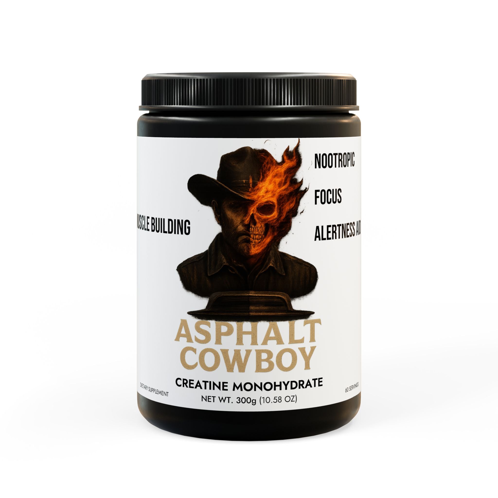 Creatine Monohydrate Supplement (300g, 10.58oz)