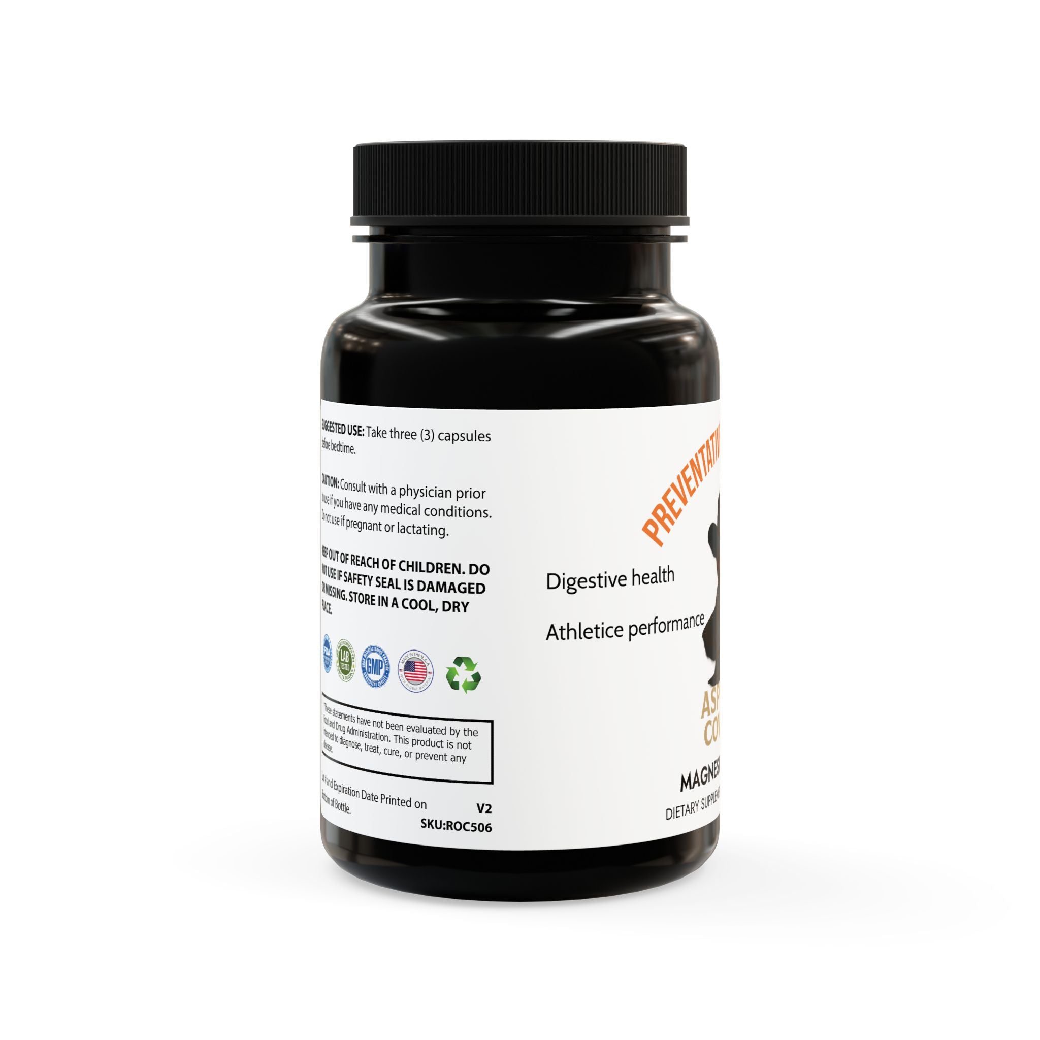 Preventative Maintenance. Magnesium Zinc (90 Capsules)