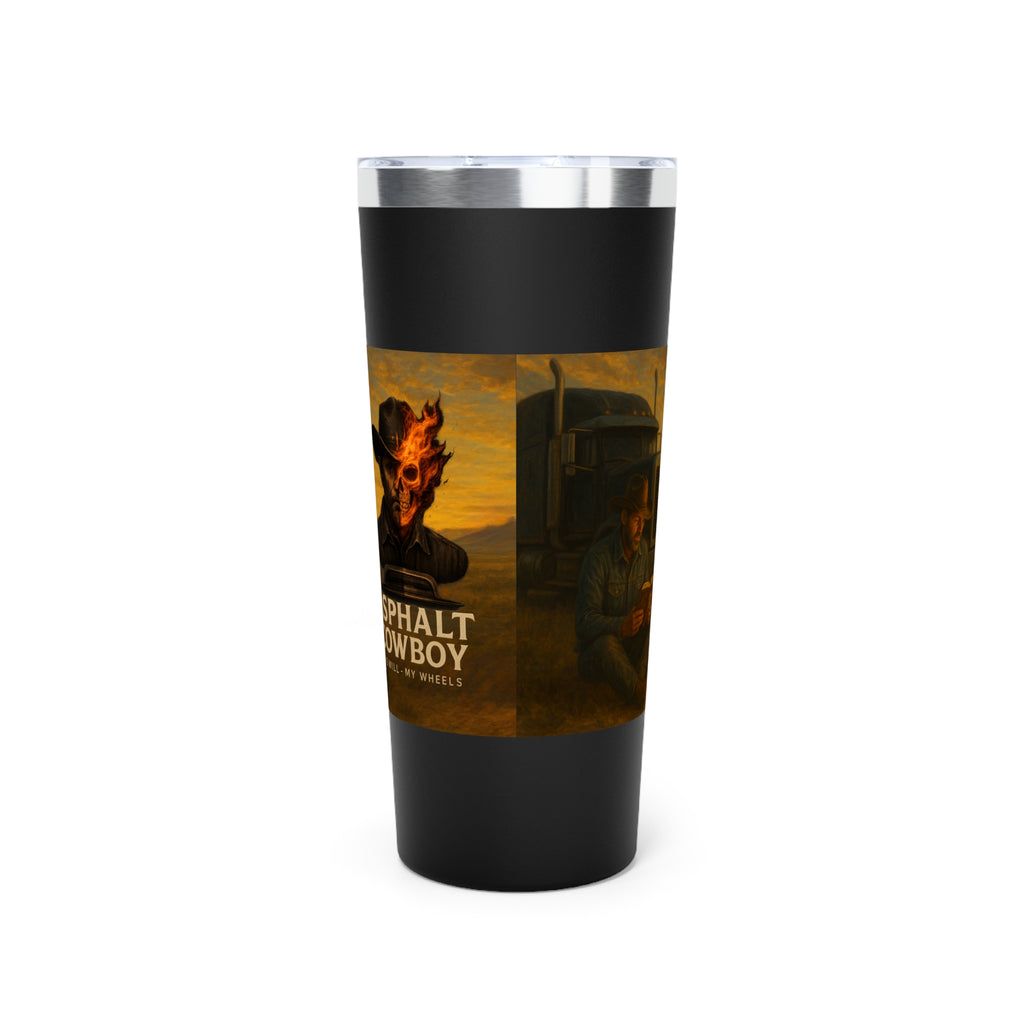 The Hill Hauler 22oz Copper Vacuum Insulated Tumbler